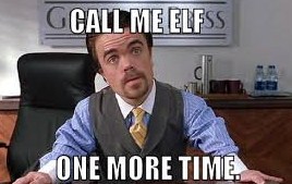Sorry Call Me Elf